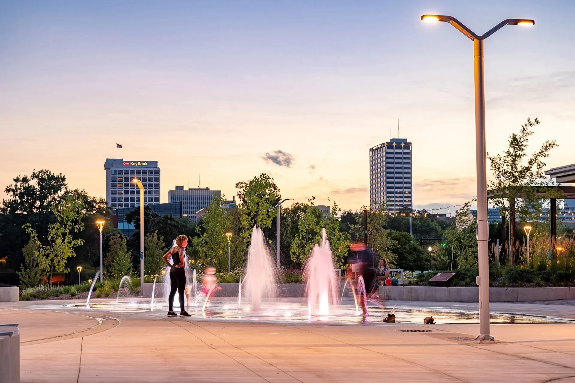 Rask Family Fountains at Howard Park